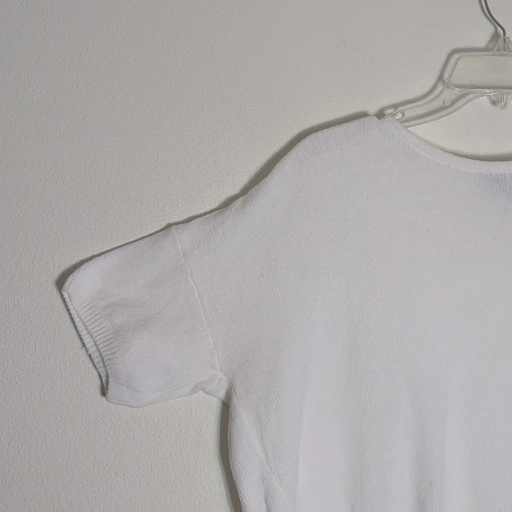 Eileen Fisher Womens Sweater Quiet Luxury I 100% Organic Cotton‎ Chenille Large